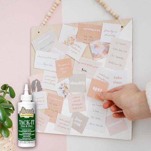 Aleene's Tack-It Over & Over Liquid Glue 4oz in Saudi Arabia