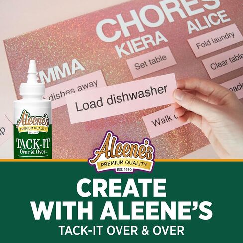 Aleene's Tack-It Over & Over Liquid Glue 4oz in Saudi Arabia