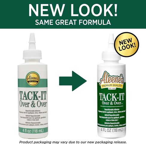 Aleene's Tack-It Over & Over Liquid Glue 4oz in Saudi Arabia