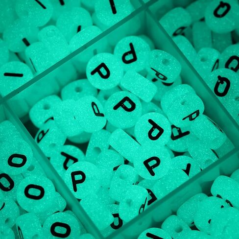 1450 قطعة من خرز الحروف WangLaap، مجموعة خرز حروف مستديرة من الأكريليك مقاس 4 × 7 مم، خرز الحروف الأبجدية من الألف إلى الياء والخرز النجمي الأسود على شكل قلب أحمر للأساور والقلائد صناعة المجوهرات بنفسك (أبيض) in Kuwait