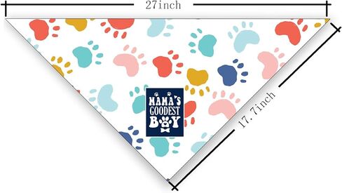 Red Dog Bandana, Comfortable Dog Bandana for Small Medium Large Dogs, Fabric Dogs Scarf for Doggies Cats Puppy, Funny Pet Gifts, I am Friendly Please Pet Me Scarf in Saudi Arabia
