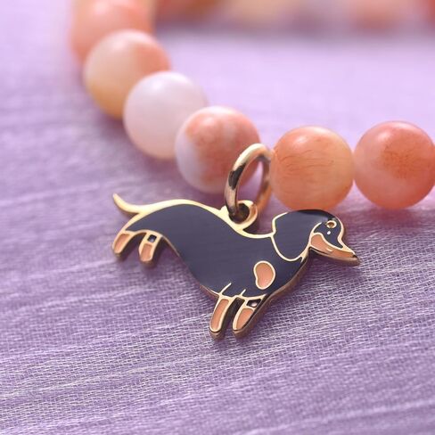 Melix Home Dog Lover Bracelet, Pet Memorial Jewelry Gift Animal Bead Bracelet for Women, Dog Mom Gift, Puppy Accessory in Saudi Arabia