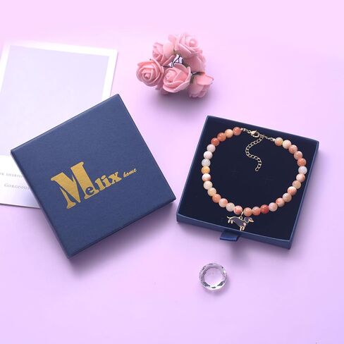 Melix Home Dog Lover Bracelet, Pet Memorial Jewelry Gift Animal Bead Bracelet for Women, Dog Mom Gift, Puppy Accessory in Saudi Arabia