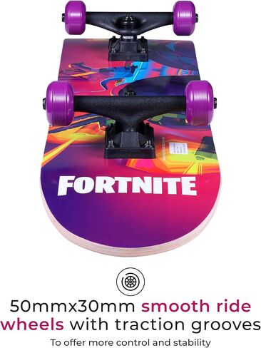 Barbie Skateboard with Printed Graphic Grip Tape - Great for Kids and Teens, Cruiser Skateboard with ABEC 5 Bearings, Durable Deck, Smooth Wheels in Saudi Arabia