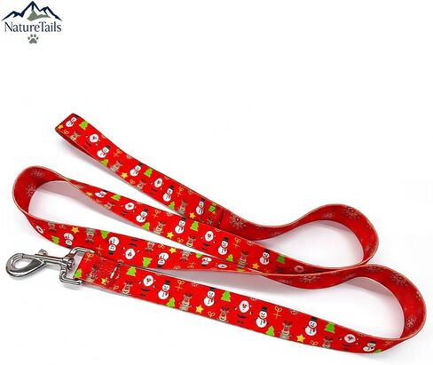 Christmas Dog Collar and Leash Set - Premium Adjustable Dog Collar for Small Medium Large and Extra Large Dogs (Medium) in Saudi Arabia