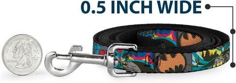 Dog Leash Batman Dark Knight 6 Feet Long 1.0 Inch Wide in Saudi Arabia