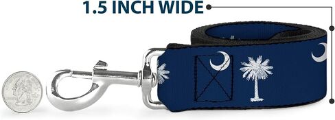 Dog Leash South Carolina Flags 4 Feet Long 1.0 Inch Wide in Saudi Arabia