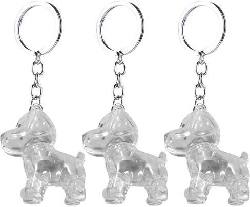 Sanfly الحيوانات الأليفة تخزين الشعر كيرينغ 3pcs الكلب الشعر تخزين قلادة المفاتيح، الحيوانات الأليفة الشعر تذكارية كبسولة قلادة سلسلة المفاتيح التذكارية لمحبي الحيوانات الأليفة in Kuwait