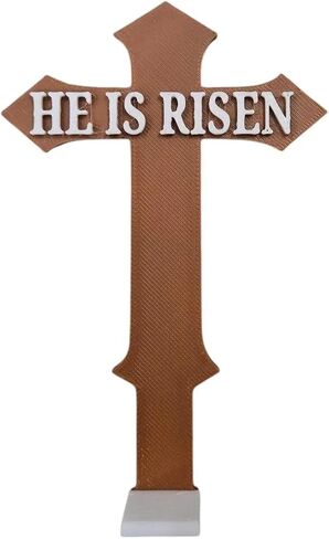 Cross for Aquarium Easter Sign He is Risen Aquarium Decor Fish Tank Decorations Fish Tank Accessories Aquarium Accessories Jesus Cross in Saudi Arabia