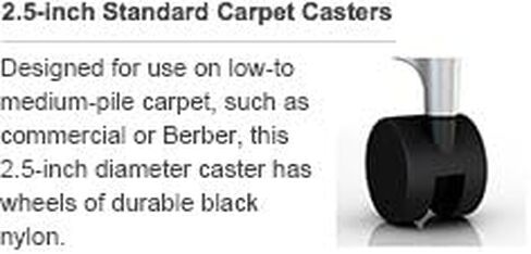 هيرمان ميلر كرسي ايرون، قابل للتعديل بالكامل، عجلات سجاد، مقاس B (صندوق مفتوح) in Kuwait