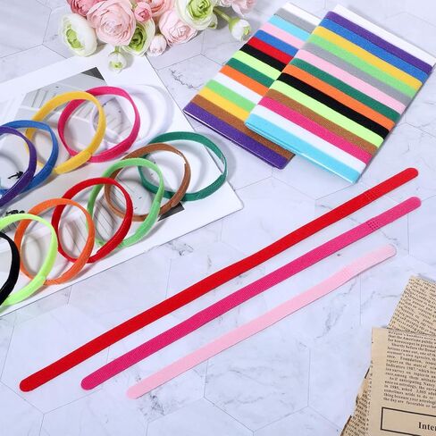 45 Pcs Puppy Whelping Collars, Newborn Pet Collar, 3 Sizes Adjustable Puppys Collars, Double-Sided Soft Adjustable ID Bands Puppy ID Collar for Newborn Pet Dog Cat 15 Colors (S/M/L in Saudi Arabia