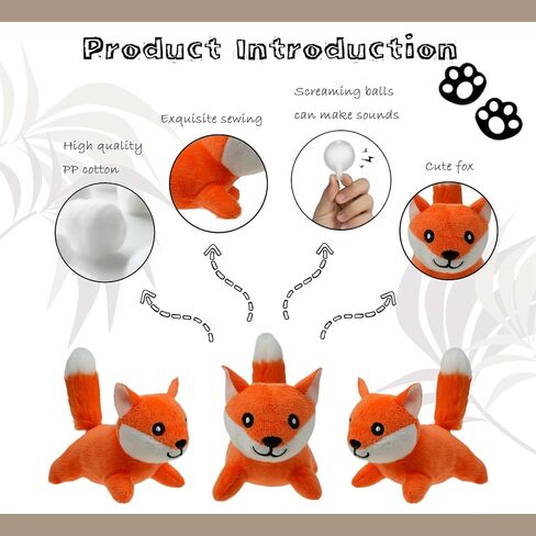 لعبة Hide and Seek Dog Toys لعبة الدب القطيفة مع صندوق مجعد، لعبة تفاعلية للكلاب لإبقائهم مشغولين بأسنان الحيوانات الأليفة وألعاب مضغ نظيفة للكلاب الصغيرة والمتوسطة (مخبأ جذع الشجرة مع 4 دب) in Kuwait