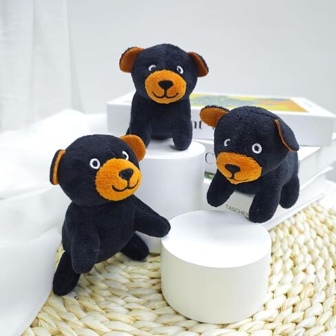 Hide and Seek Dog Toys Squeaky Bear Plush Toy with Crinkle Trunk, Interactive Dog Toy to Keep Them Busy Pet Teeth Clean Chew Toys for Small & Medium Dogs (Tree Trunk Hideout with 4 Bear) in Saudi Arabia