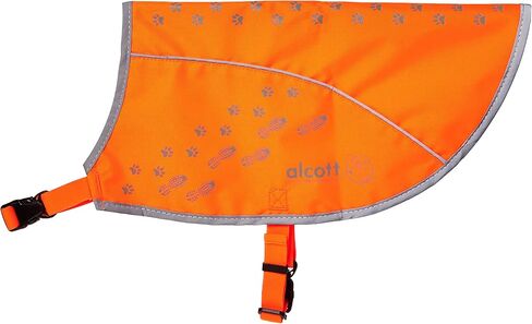 Alcott Essentials Visibility Dog Vest, Large, Neon Yellow with Reflective Accents in Saudi Arabia