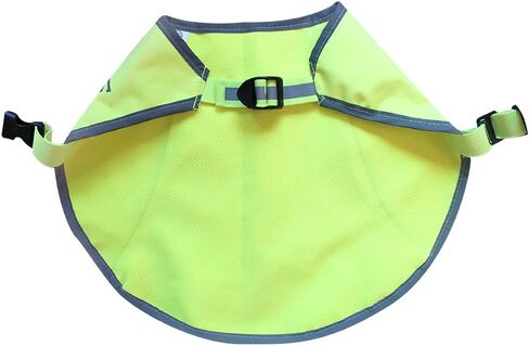 Alcott Essentials Visibility Dog Vest, Large, Neon Yellow with Reflective Accents in Saudi Arabia