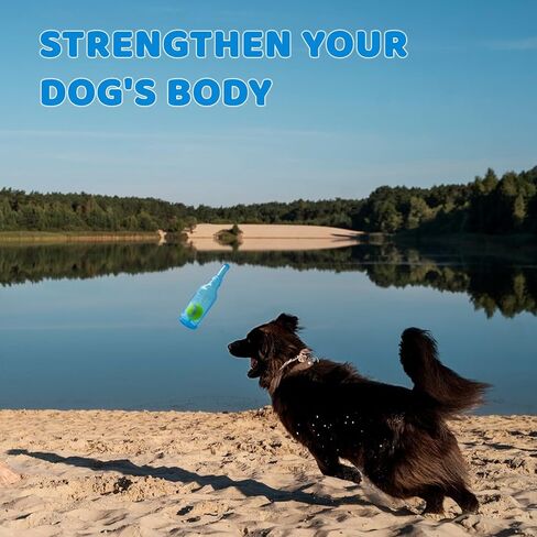 Squeaky Water Bottle Dog Toy,Crunchnplay Bottle Toy for Small Medium Dogs,Dog Toys for Aggressive Chewers,Cute Interactive Dogs Toys to Keep Them Busy in Saudi Arabia