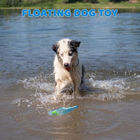 Squeaky Water Bottle Dog Toy,Crunchnplay Bottle Toy for Small Medium Dogs,Dog Toys for Aggressive Chewers,Cute Interactive Dogs Toys to Keep Them Busy in Saudi Arabia