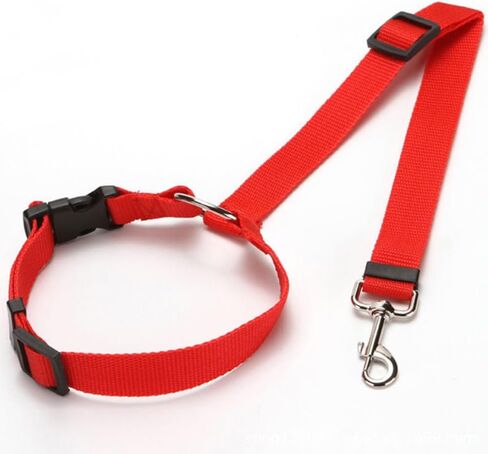 2 Packs Dog Seat Belt for Car - Adjustable Nylon Safety Strap, Headrest Restraint System, Crash Tested Vehicle Harness for Small Medium Dogs and Cats in Saudi Arabia