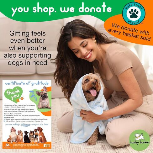 مجموعة Premium Puppy Starter Kit - سلة هدايا جديدة للجراء تحتوي على الأساسيات، وصندوق ألعاب، وصينية مكافآت، ومستلزمات تدريب، وألعاب مضغ وتصدر أصواتًا للجراء والكلاب الصغيرة - يجب أن يمتلكها أصحاب الكلاب الجدد in Saudi Arabia