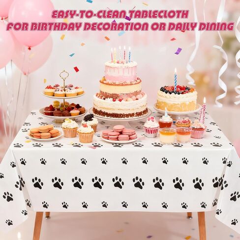 EXPAWLORER Dog Birthday Bandana Set, Dog Birthday Party Supplies, Cute Hat Squeaky Cake Toy Tablecloth Balloons for Birthday Party Supplies Gift, Great for Small Medium Large Dogs Pink in Saudi Arabia