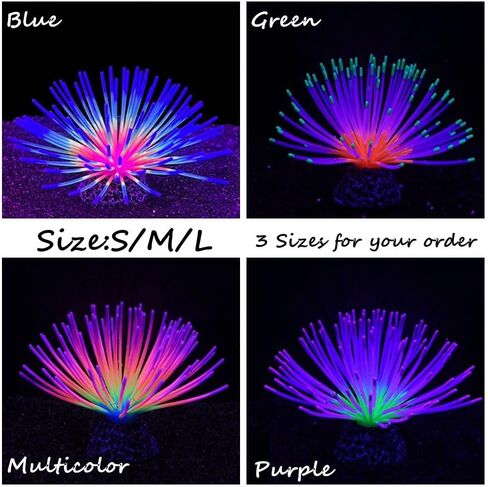 Fish Aquarium Decor Plant Underwater Landscape Fish Tank Ornaments for Home(Multicolor-S) in Saudi Arabia