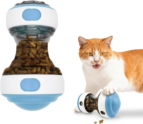 Treat Dispensing Dog Toy, Interactive Puzzle Feeder for Smart Dogs, Slow Feeder Ball for Boredom Relief, Mental Stimulation & Training Enrichment, Durable Food Dispenser for Small Medium Large Dogs in Saudi Arabia