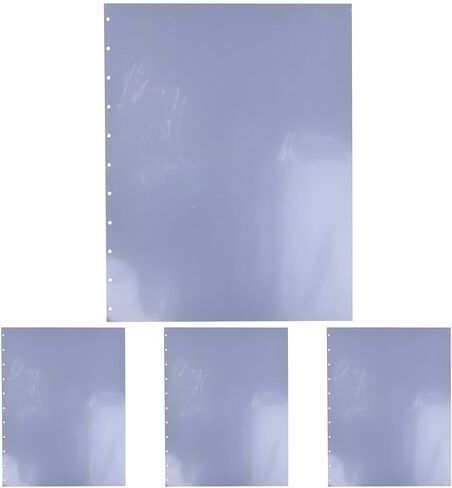 أغطية العرض الاقتصادي GBC GBC9743070 VeloBind Clear View Economy، زوايا مربعة، شفافة، وزن اقتصادي، 25 قطعة في كل صندوق in Kuwait