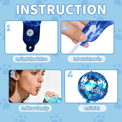 Dog & Cat Birthday Party Decorations Set Include Bandana, Adjustable Hat, Balloons, Happy Birthday Banner for Boys and Girls. Available for Small & Medium & Large Breeds (Pink) in Saudi Arabia