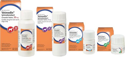 VETMEDIN® (بيموبندان) أقراص قابلة للمضغ للكلاب، 1.25 ملغ، موسع، 50 قيراط in Kuwait