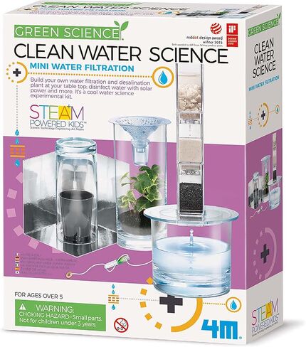 4M Toysmith, Green Science Windmill Generator Kit, DIY Science Kit With LED Lights, For Boys & Girls Ages 8+ (Packaging May Vary) in Saudi Arabia