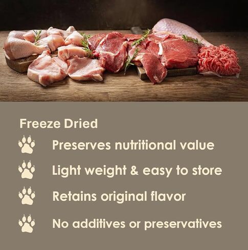 MVPChews | Single Ingredient Beef Liver Dog Treats 3.5oz | Freeze Dried Raw | Premium Quality High Protein Training Treats | No Additives | No Fillers | No Grain | Gluten Free in Saudi Arabia