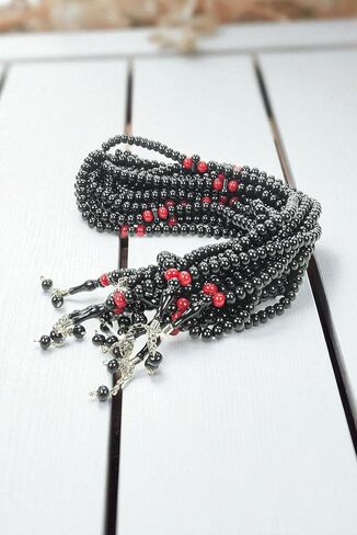Ihvan Online Tasbih 99, 10 Pack Muslim & Islamic Prayer Beads, Rosary, Zikr & Tasbeeh Misbaha, Masbaha, Tespih Bead Necklace & Bracelet in Saudi Arabia