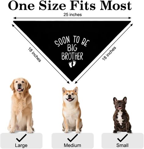 I was Supposed to Be an Only Child Dog Bandana Pregnancy Announcement, Funny Girl Dog Bandana, Pet Scarf Accessories for Dogs Lovers, Pregnancy Reveal Ideas for Pet Lovers Gifts in Saudi Arabia