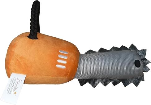 Plush Dog Chew Toy, Squeaky Electric Saw Design in Saudi Arabia