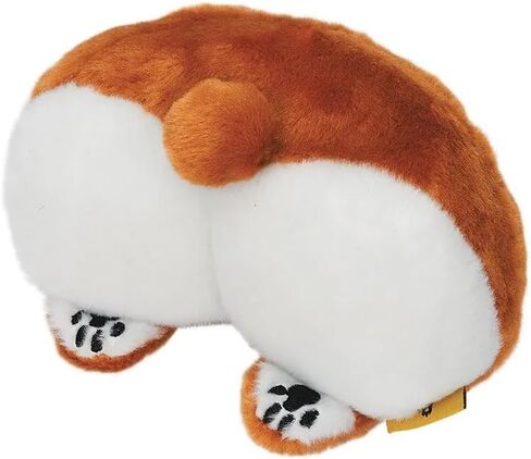 Lil Cheekies Plush Tooshie Animal Dog Squeaker Toys Fun for Small Dogs (Blonde (Corgi)) in Saudi Arabia