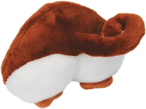 Lil Cheekies Plush Tooshie Animal Dog Squeaker Toys Fun for Small Dogs (Blonde (Corgi)) in Saudi Arabia