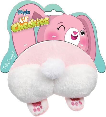 Lil Cheekies Plush Tooshie Animal Dog Squeaker Toys Fun for Small Dogs (Blonde (Corgi)) in Saudi Arabia