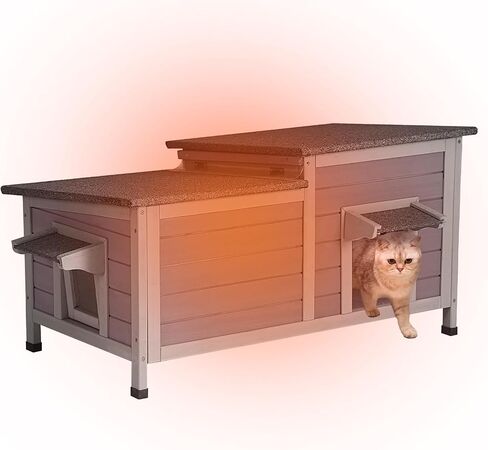 Aivituvin House Outdoor Cat House Outside Cat Outsid in Kuwait