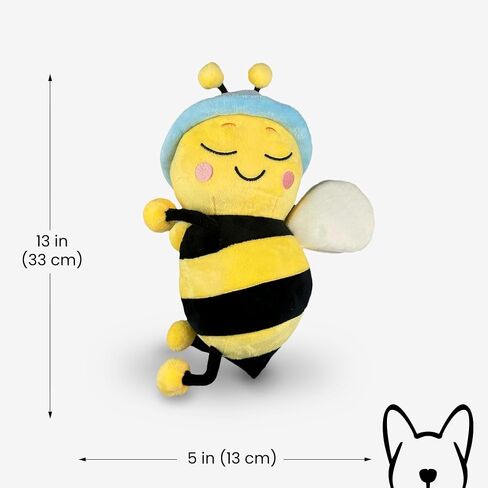 NANDOG My BFF Buzz The BEE Plush Dog Toy Dream Collection – Soft Squeaky Toys for Dogs & Cats – Durable, Cuddly & Adorable Pet Companions for Playtime, Fetch & Snuggles in Saudi Arabia