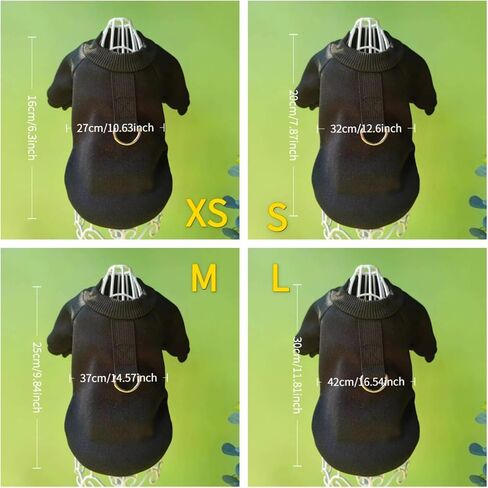 Short Sleeve Pet Costume with D Ring Adjustable Dog Cat Apparel for Daily Outdoor Use Suitable for Pets 3.0-4.25 lbs in Saudi Arabia