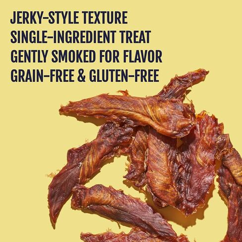 Snif-Snax Smoked Chicken Breast Dog Treats (4oz, 3-Pack) – All Natural Human Grade Jerky – Grain Free Training Treats for Dogs – Single Ingredient, Chicken Strips for Small, Medium & Large Dogs in Kuwait
