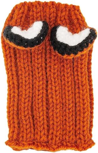Knit Ear Wrap Snoods Dog Fox Costume Halloween Christmas Fox Ear Covers Hood for Small Medium Pet(S) in Saudi Arabia