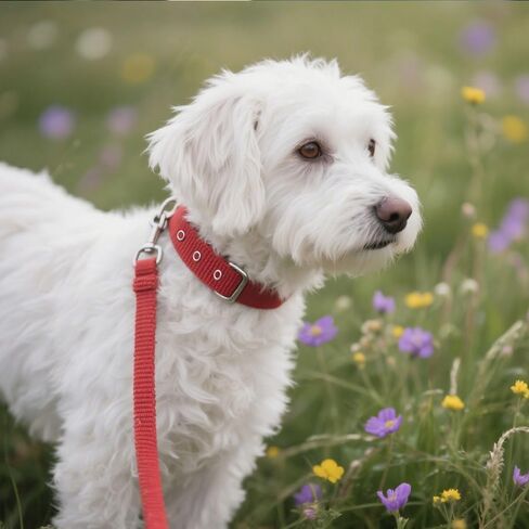 Adjustable Dog Collar - Soft Nylon Filling for Comfort, Durable and Secure Fit, Suitable for Small Medium Large Dogs, Blue, XL in Saudi Arabia
