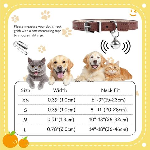 Dog Collar with Bell, Adjustable Dog Collar for Kitten Puppy Small Medium Large Pet Rose Red,XS in Saudi Arabia