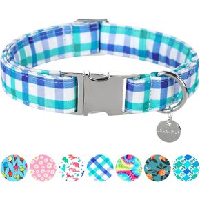 طوق الكلاب القديس باتريك ، طوق لاكي كلوفر للحيوانات الأليفة مع إطلاق سريع ، طوق جرو شامروك مريح قابل للتعديل للكلاب الصغيرة المتوسطة والكبيرة in Kuwait