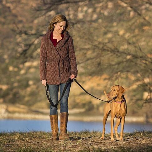 Dog Leashes 2.5m Safety Pet Leashes Training Lead Police Style Double Ended Control Dog Lead Leash(2.5m) in Saudi Arabia