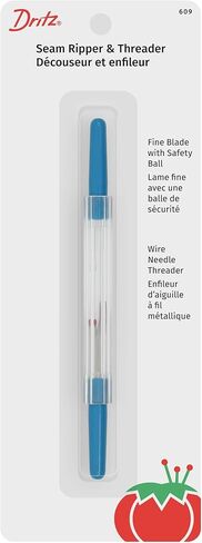 Dritz Curved Blade Soft Grip Handle, 1 Count Seam Ripper, 1-Pack, Purple in Saudi Arabia
