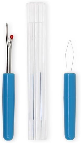 Dritz Curved Blade Soft Grip Handle, 1 Count Seam Ripper, 1-Pack, Purple in Saudi Arabia