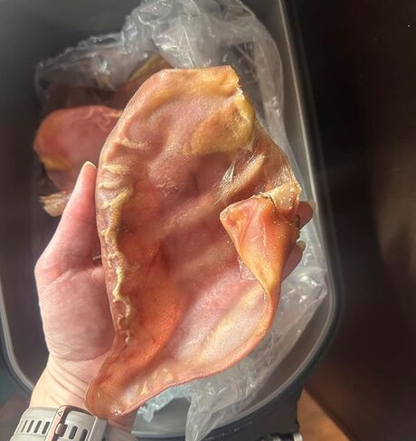 All Natural Jumbo Whole Pig Ears for Dogs (50 Pack) – 100% Natural Pork Ear Dog Treat in Saudi Arabia