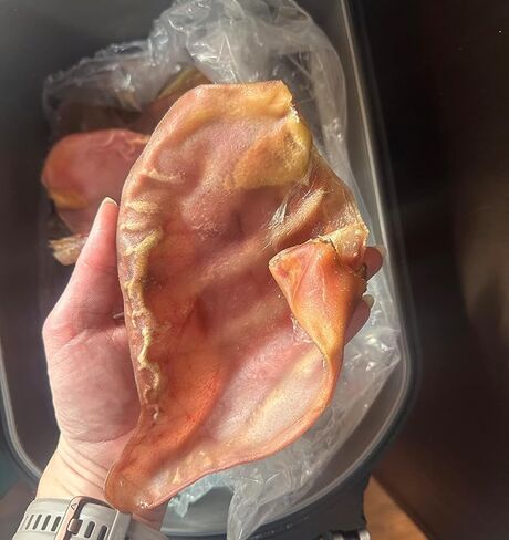 All Natural Jumbo Whole Pig Ears for Dogs (50 Pack) – 100% Natural Pork Ear Dog Treat in Saudi Arabia